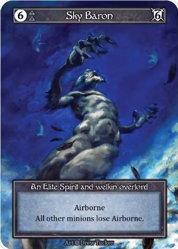 Sky Baron (Foil), Alpha — Sorcery card price