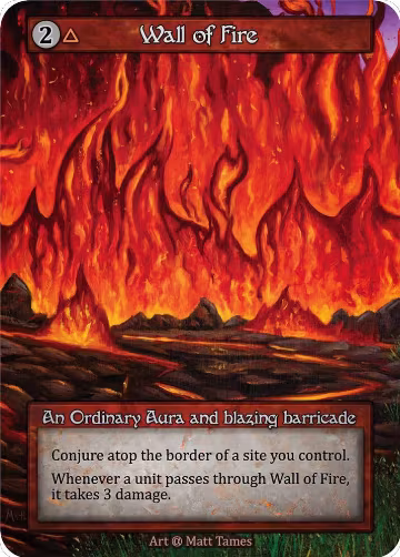 Wall of Fire, Alpha — Sorcery card price