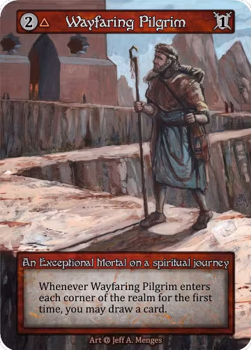 Wayfaring Pilgrim, Alpha — Sorcery card price
