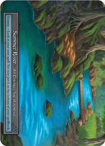 Summer River (Foil), Alpha — Sorcery card price