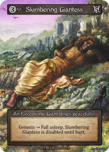 Slumbering Giantess, Alpha — Sorcery card price