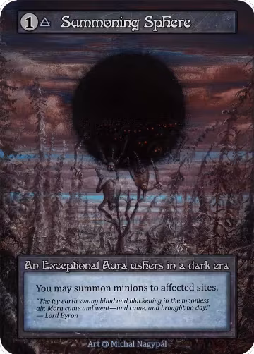 Summoning Sphere, Alpha — Sorcery card price