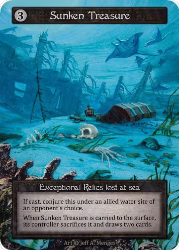 Sunken Treasure, Alpha — Sorcery card price