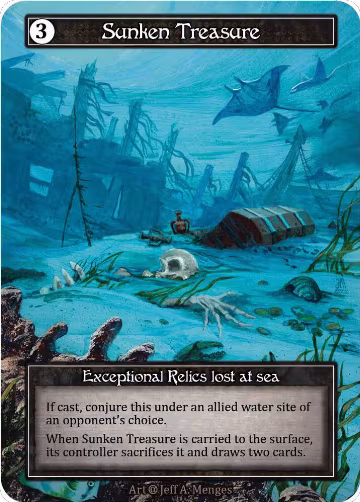 Sunken Treasure (Foil), Alpha — Sorcery card price