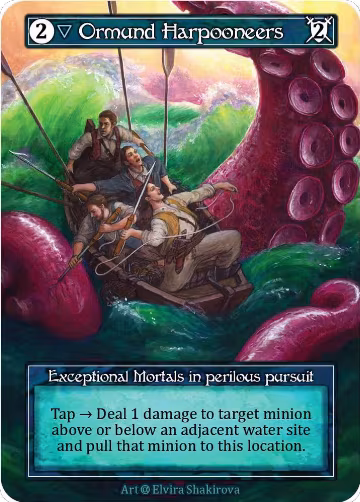 Ormund Harpooneers (Foil), Alpha — Sorcery card price