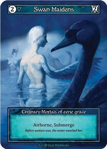 Swan Maidens (Foil), Alpha — Sorcery card price