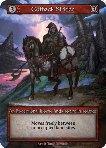 Outback Strider, Alpha — Sorcery card price
