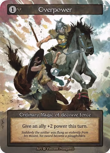 Overpower (Preconstructed Deck), Alpha — Sorcery card price