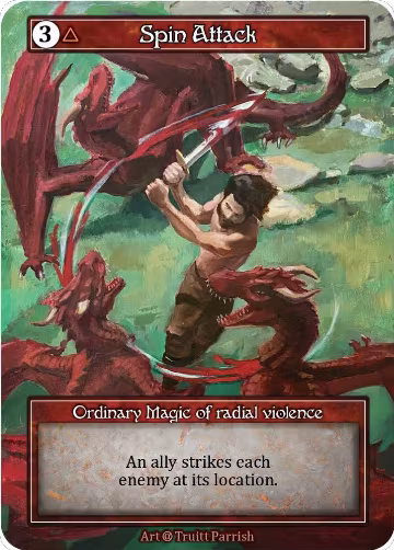 Spin Attack (Foil), Alpha — Sorcery card price