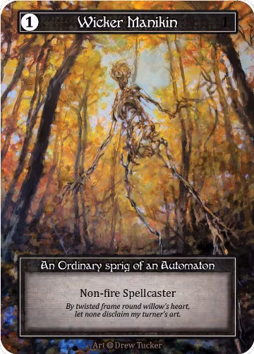 Wicker Manikin (Foil), Alpha — Sorcery card price