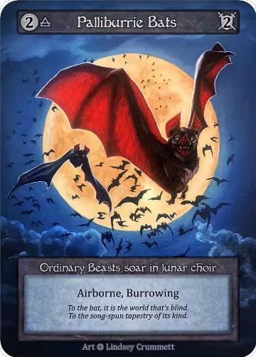 Palliburrie Bats, Alpha — Sorcery card price