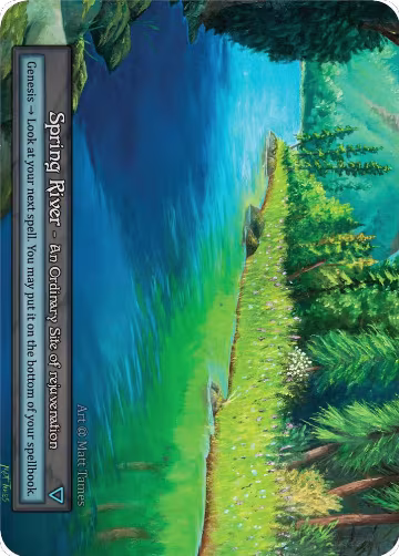 Spring River, Alpha — Sorcery card price