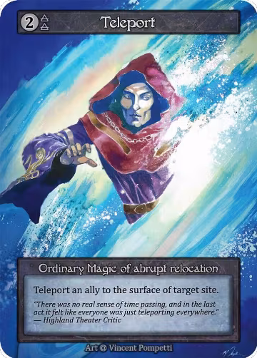 Teleport, Alpha — Sorcery card price