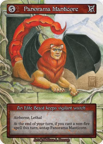 Panorama Manticore, Alpha — Sorcery card price