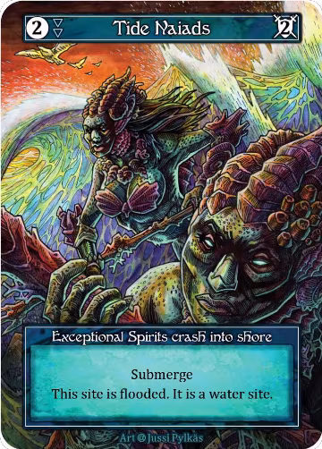 Tide Naiads (Foil), Alpha — Sorcery card price