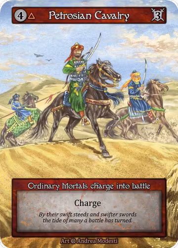 Petrosian Cavalry, Alpha — Sorcery card price