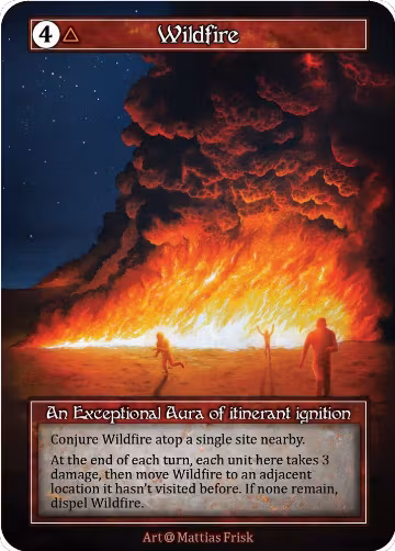 Wildfire (Foil), Alpha — Sorcery card price