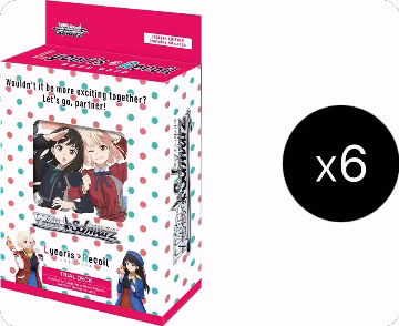 Lycoris Recoil Trial Deck Display, Lycoris Recoil — Weiß Schwarz sealed product price