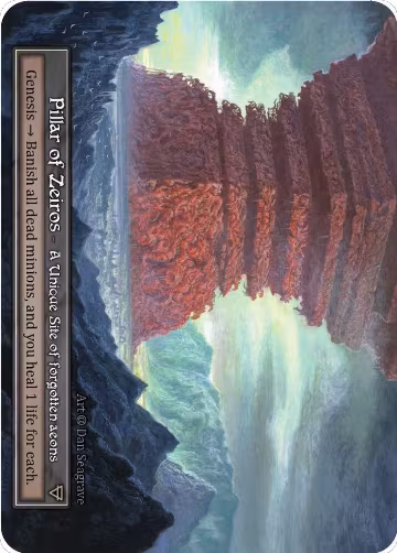 Pillar of Zeiros (Foil), Alpha — Sorcery card price