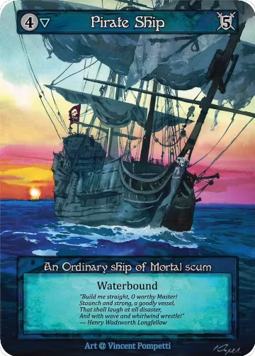 Pirate Ship (Preconstructed Deck), Alpha — Sorcery card price