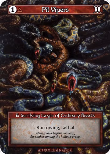 Pit Vipers (Foil), Alpha — Sorcery card price