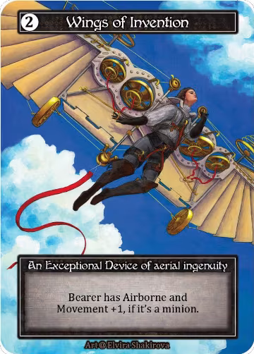 Wings of Invention (Foil), Alpha — Sorcery card price