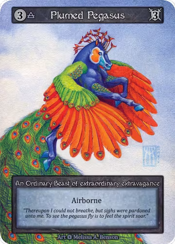 Plumed Pegasus (Preconstructed Deck), Alpha — Sorcery card price