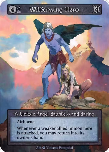 Witherwing Hero, Alpha — Sorcery card price