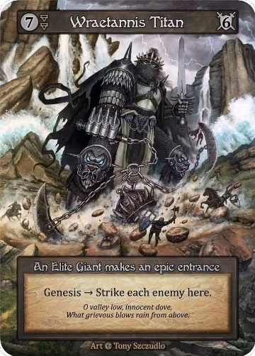 Wraetannis Titan, Alpha — Sorcery card price