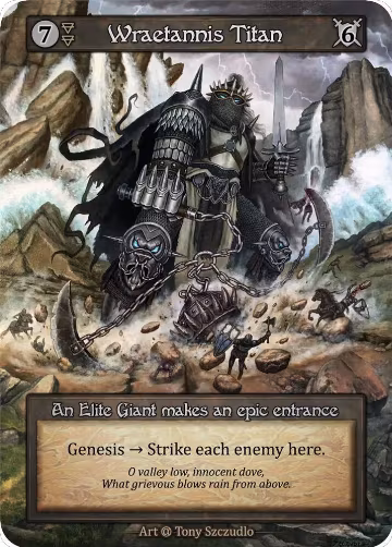 Wraetannis Titan (Preconstructed Deck), Alpha — Sorcery card price