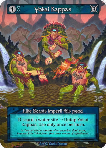 Yokai Kappas, Alpha — Sorcery card price