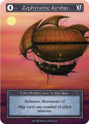 Zephyranne Airship (Foil), Alpha — Sorcery card price