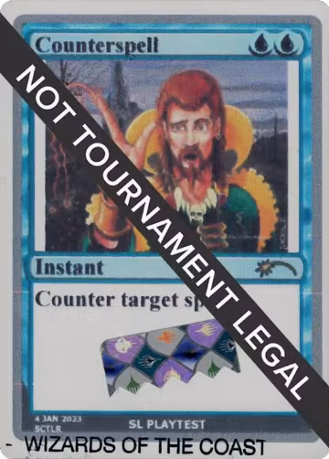 Counterspell (SL PLAYTEST), Secret Lair Drop Series — Magic card price