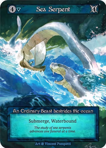 Sea Serpent, Beta — Sorcery card price