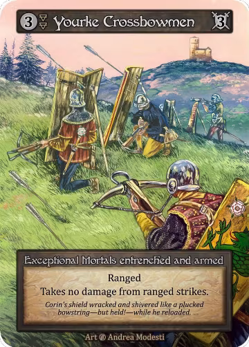 Yourke Crossbowmen, Beta — Sorcery card price
