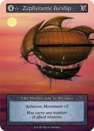 Zephyranne Airship, Beta — Sorcery card price