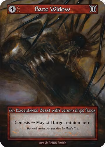 Bane Widow, Beta — Sorcery card price