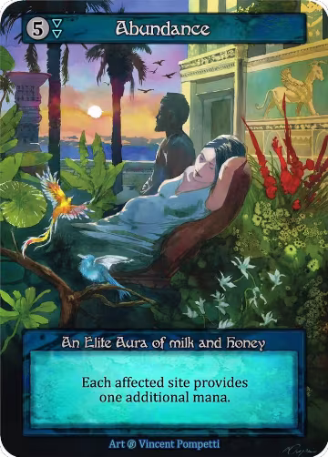 Abundance, Beta — Sorcery card price