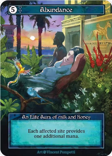 Abundance (Foil), Beta — Sorcery card price
