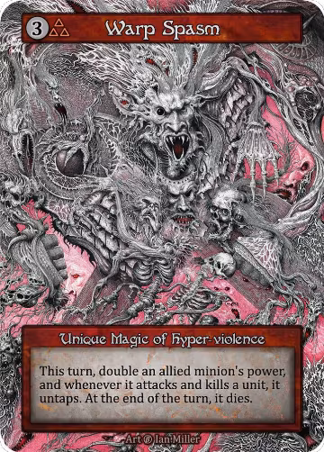 Warp Spasm, Beta — Sorcery card price