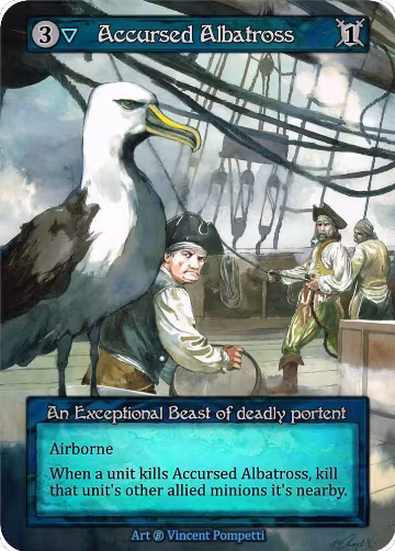 Accursed Albatross, Beta — Sorcery card price