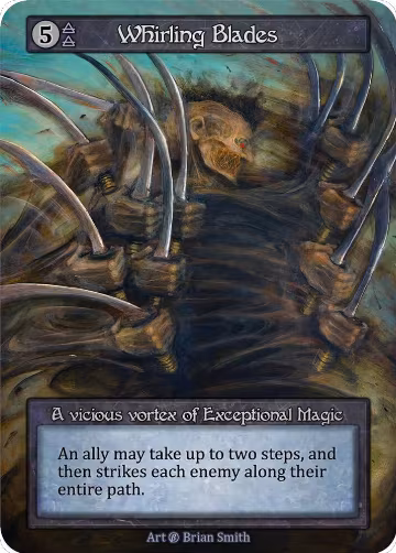 Whirling Blades, Beta — Sorcery card price