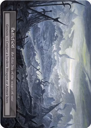 Battlefield (Foil), Beta — Sorcery card price