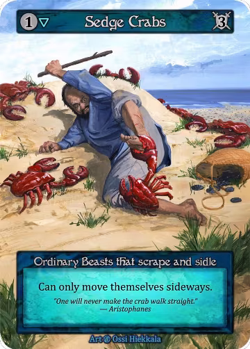 Sedge Crabs, Beta — Sorcery card price