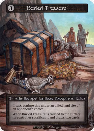 Buried Treasure, Beta — Sorcery card price