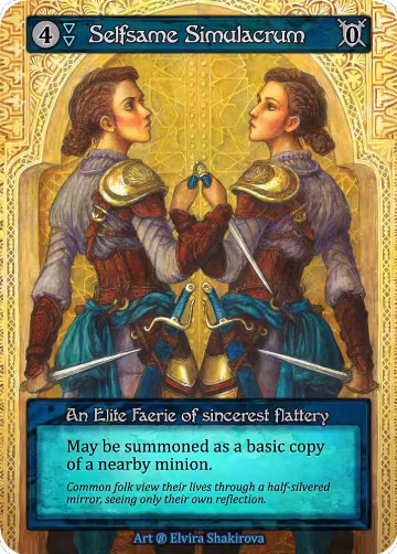 Selfsame Simulacrum, Beta — Sorcery card price