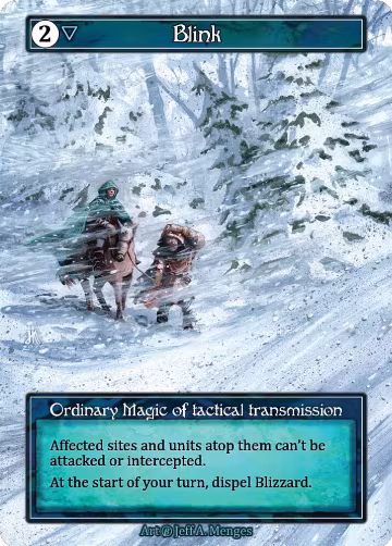 Blink (Foil) (Misprint), Beta — Sorcery card price