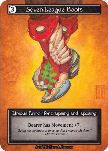 Seven-League Boots (Foil), Beta — Sorcery card price