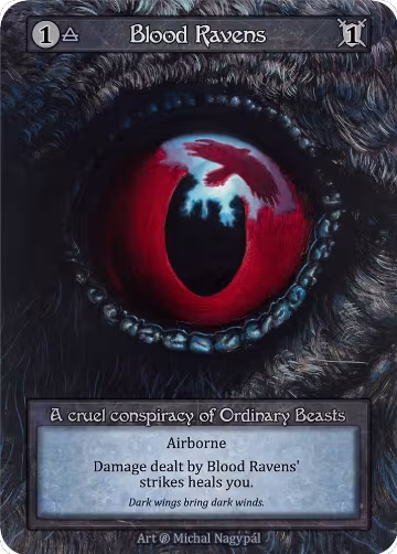 Blood Ravens, Beta — Sorcery card price