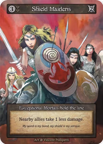Shield Maidens, Beta — Sorcery card price